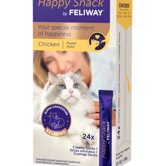 Feliway Happy Snack Kyckling 24 x 15 g
