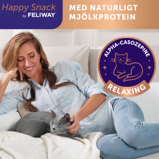 Feliway Happy Snack Lax 6 x 15 g