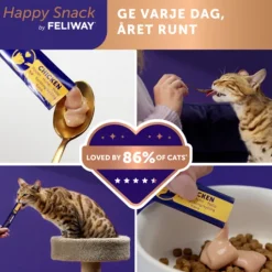 Feliway Happy Snack Lax 6 x 15 g
