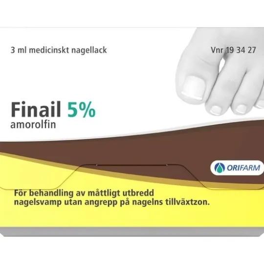 Finail Medicinskt Nagellack mot Svamp 5% 3 ml