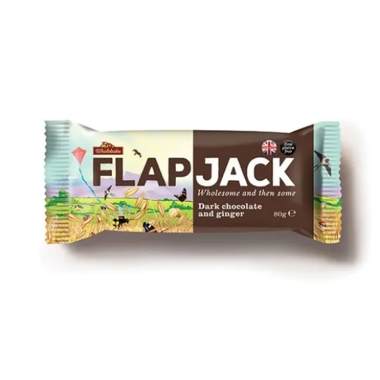 Flapjack Dark Chocolate & Ginger 80 g