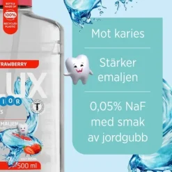 Flux Junior Jordgubb 500 ml