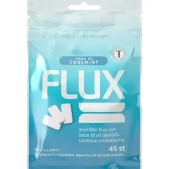 Flux Tuggummi Cool Mint 45 st