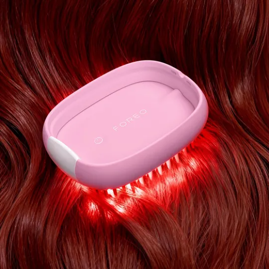FOREO FLIP™ LED Detangling Hairbrush Pearl Pink