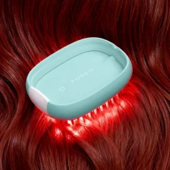 FOREO FLIP™ LED Detangling Hairbrush Artic Blue