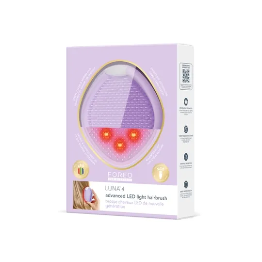 FOREO FLIP 4 Play Advanced LED Light Hairbrush I Lilac You!
