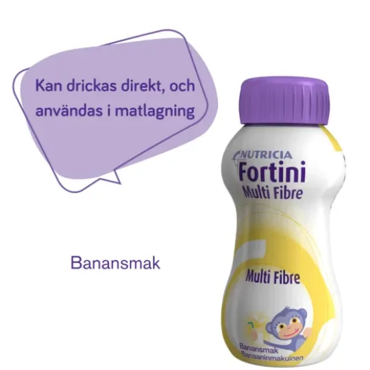 Fortini Multi Fibre Banan 4 x 200 ml