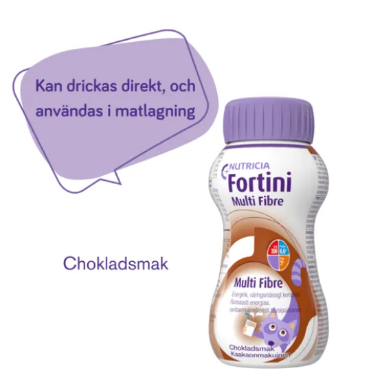 Fortini Multi Fibre Choklad 200 ml
