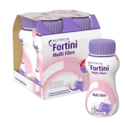 Fortini Multi Fibre Jordgubb 4 x 200 ml