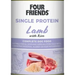 FourFriends Dog Lamb & Rice Våtfoder 400 g