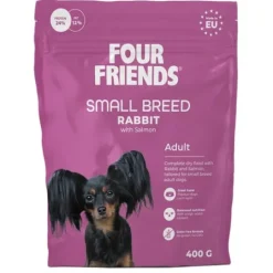 FourFriends Dog Small Breed Rabbit 400 g