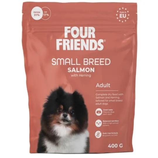 FourFriends Dog Small Breed Salmon 400 g