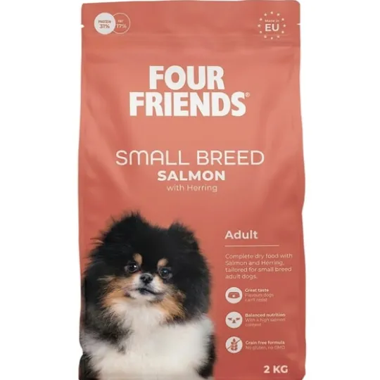 FourFriends Dog Small Breed Salmon 2 kg