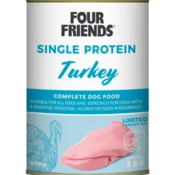 FourFriends Dog Turkey Våtfoder 400 g