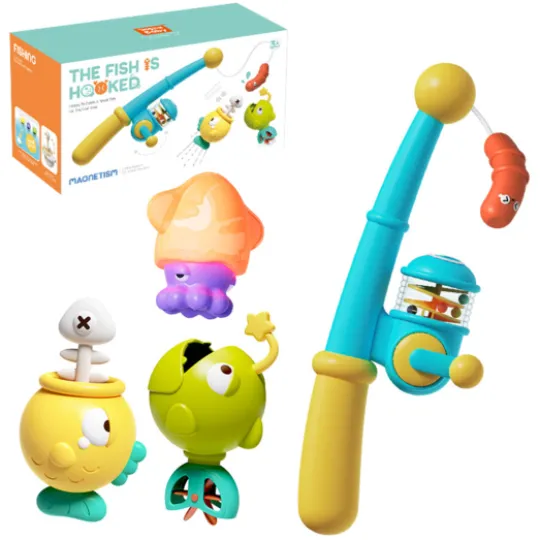 Fresh Kid Tub Fun! Badlek Fiskeset 4 delar