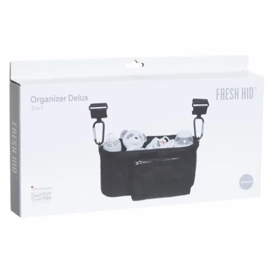 Fresh Kid Vagn Organizer Delux 3-in-1 Svart