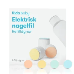 Frida Baby Elektrisk Nagelfil Refilldynor 4 st