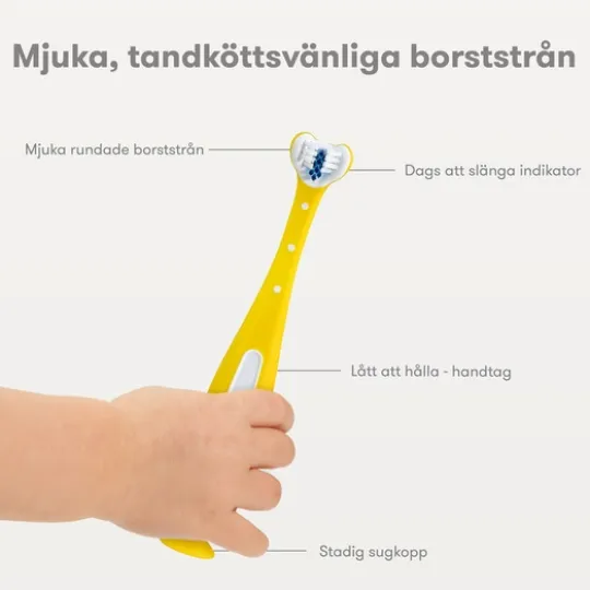 Frida Baby Trippelvinklad tandkramare