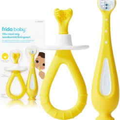 Frida Baby Väx-med-mig tandborstträningsset