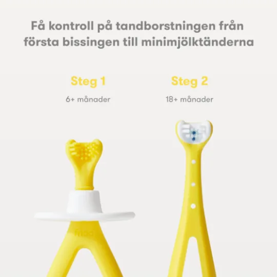 Frida Baby Väx-med-mig tandborstträningsset