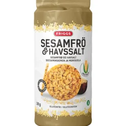 Friggs Majskakor Sesamfrö & Havssalt 130 g