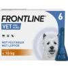 Frontline Vet 100 mg/ml Spot-on Hund S 6 x 0,67 ml