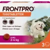 FRONTPRO Tuggtabletter Hund S 2-4 kg 3 st 11,3 mg