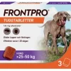 FRONTPRO Tuggtabletter Hund XL >25-50 kg 3 st 136 mg