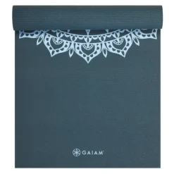 Gaiam Blue Aura Dove Marrakesh Yoga Mat Printed 5 mm