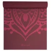 Gaiam Printed Yoga Mat Cherry Raspberry Sundial Layers 5 mm