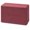 Gaiam Yoga Block Solid Cherry