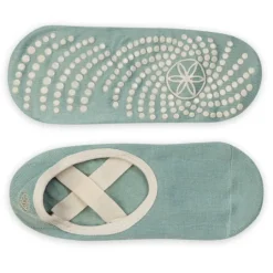 Gaiam Yoga Grippy Barre Socks Iceberg Dawn