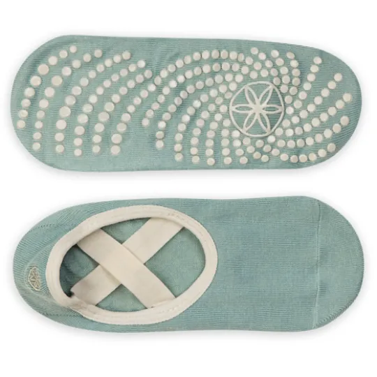 Gaiam Yoga Grippy Barre Socks Iceberg Dawn