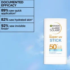 Garnier Ambre Solaire SPF50+ Super UV Invisible Solstift 18 g