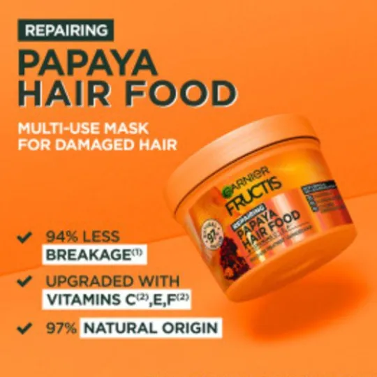 Garnier Fructis Hair Food Papaya Mask 400 ml