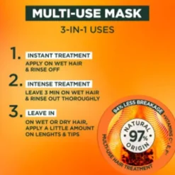 Garnier Fructis Hair Food Papaya Mask 400 ml