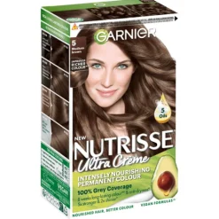Garnier Nutrisse Ultra Créme Permanent Hårfärg 5 Medium Brown