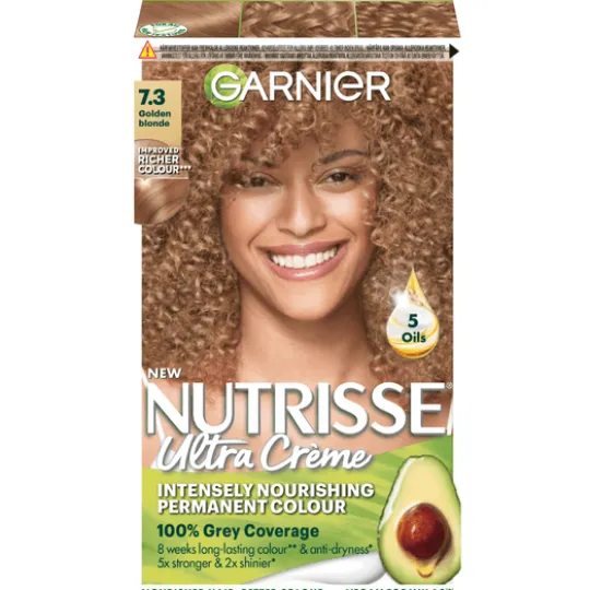 Garnier Nutrisse Ultra Créme Permanent Hårfärg 6.41 Dark Copper Blonde