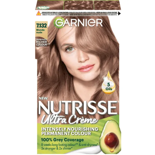 Garnier Nutrisse Ultra Créme Permanent Hårfärg 7.132 Blonde Nude