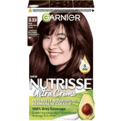 Garnier Nutrisse Ultra Créme Permanent Hårfärg 3.23 Deep Golden Dark Brown