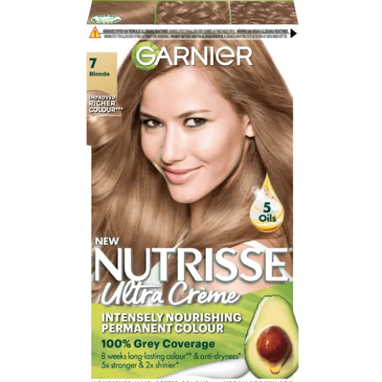 Garnier Nutrisse Ultra Créme Permanent Hårfärg 7 Blonde
