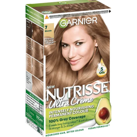 Garnier Nutrisse Ultra Créme Permanent Hårfärg 7 Blonde