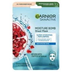 Garnier SkinAcive Moisture Bomb Super-Hydrating and Energizing Sheet Mask 28 g