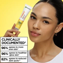 Garnier Vitamin C* Glow-Boosting Daily UV-Fluid SPF50+ Sheer Glow 40 ml