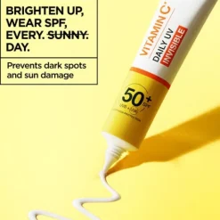 Garnier Vitamin C* Glow-Boosting Daily UV-Fluid SPF50+ Invisible 40 ml