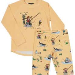Geggamoja Pippi Långstrump UV-Set Gul 110/116