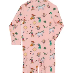 Geggamoja Pippi Långstrump UV-Dräkt Rosa 98/104
