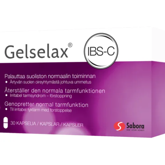Gelselax 30 kapslar