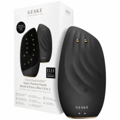 GESKE Sonic Thermo Facial Brush & Face-Lifter 8 in 1 Black