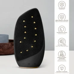 GESKE Sonic Thermo Facial Brush & Face-Lifter 8 in 1 Black